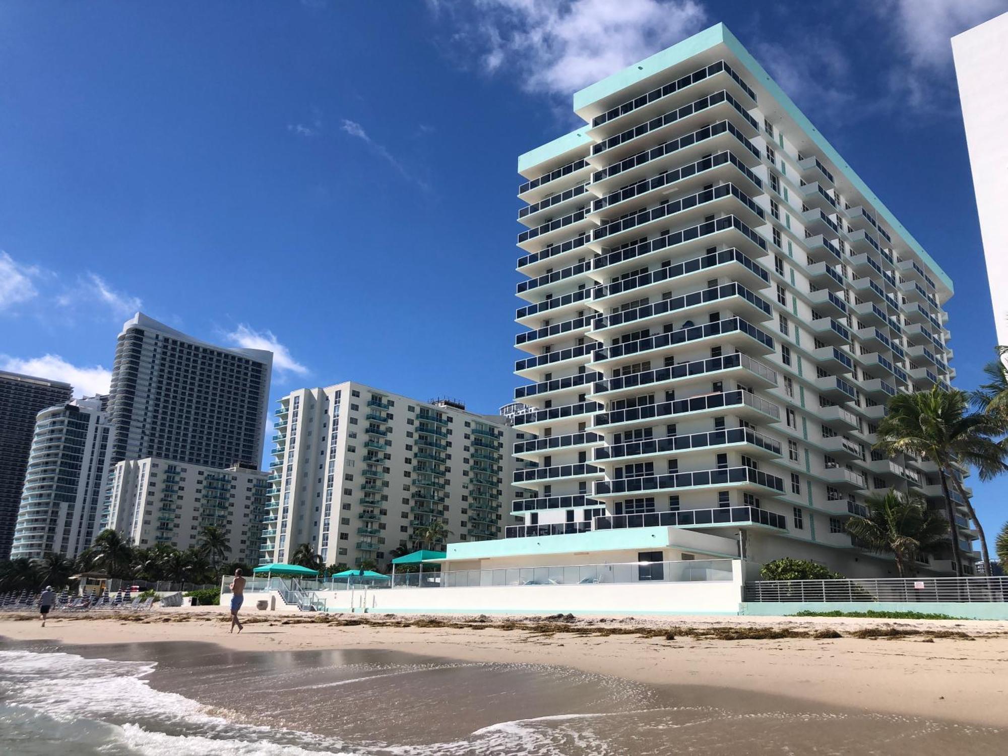 Penthouse Beach Front 1St Line, 2 Bedroom 2 Ba, New Decoration & Furnitures, Unobstructed View Of The Beautiful Atlantic, Free Parking هوليوود المظهر الخارجي الصورة